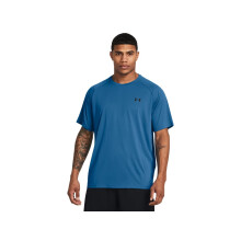 T-shirt à manches courtes Under Armour Tech 2.0 pour homme, (406) Bleu Photon / Noir, X-Small