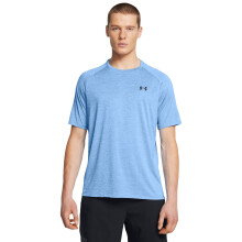 Under Armour Herren Tech 2.0 Kurzarm-T-Shirt, (466) Horizon Blau / Schwarz, Klein