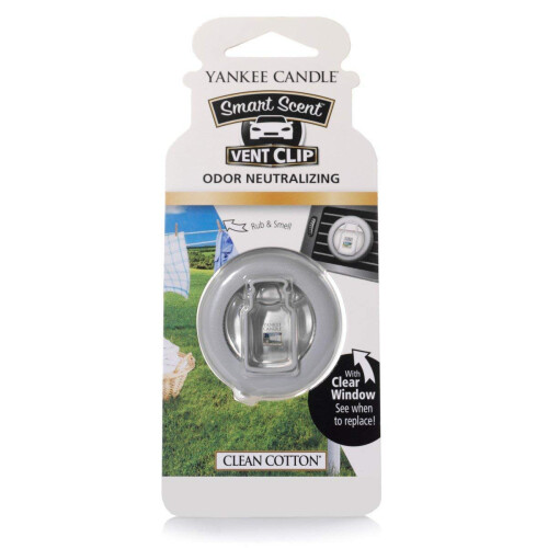 Yankee Candle Yankee Candle Lüftungsclip Clean Cotton YCVCCC1