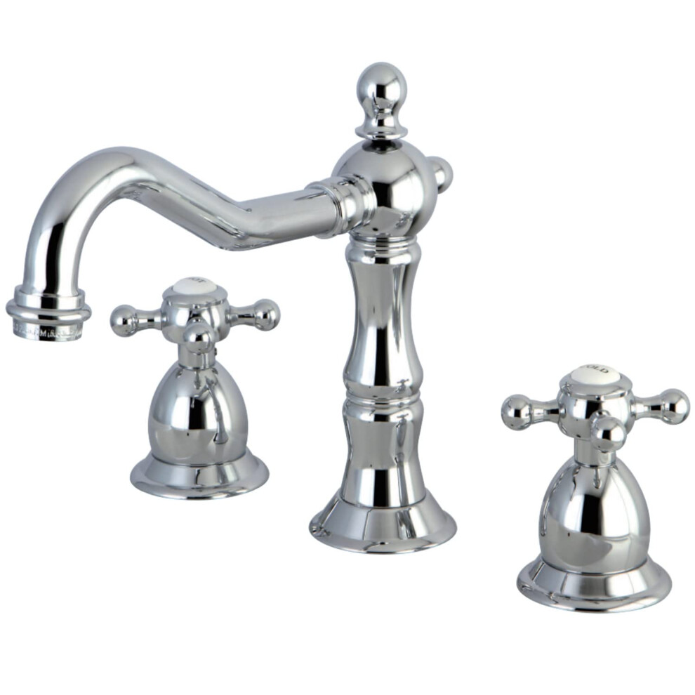Photos - Tap Kingston Brass KS1971BX 8 in. Widespread Bathroom Faucet, Polished Chrome 