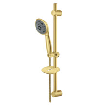 Kingston Brass KX2522SBBPB Doccia Scape Soffione a 5 Funzioni con Kit Barra Scorrevole, Ottone Lucido