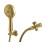 Kingston Brass KX1547SD Vilbosch Multifunktions-Duschset, gebürstetes Messing 1