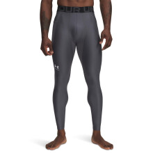 Leggings Under Armour HeatGear Homme Castlerock/Blanc SM