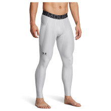 Leggings Under Armour HeatGear Armour Uomo, Grigio Mod / Nero, 4X-Large Tall