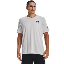 Under Armour Herr New Freedom Flag T-Shirt, (014) Halo Gray/Red/Academy, XS