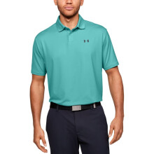 Polo de golf Under Armour Homme Performance 2.0, Turquoise Radial (482)/Noir, X-Large