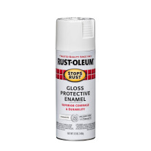 Rust-Oleum 250702 Smalto Spray Anti-Ruggine, 12 oz, Bianco Lucido