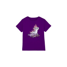 (3-4 Years, Purple) Frozen Childrens/Kids Bringin' The Heat Bruni The Fire Spirit T-Shirt