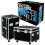 Set van 2 Road Cases voor Worstelen Actiefiguren 1