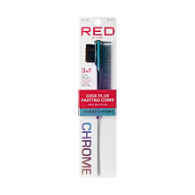 RED by Kiss Ombre Chrome Edge Borste + Delningskam, 3 i 1 Stylingverktyg