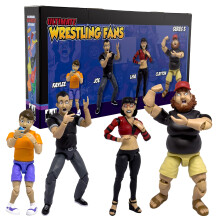 Ultimate Wrestling Fans Figuren Vier-Pakket [Serie 3]