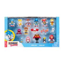 Sonic the Hedgehog Action Figures Mega Set 16-Pack, 2.5 Inch Scale - Sonic and Friends are Ready for Adventure! Officially Licensed by SEGA [Amazon Ex
