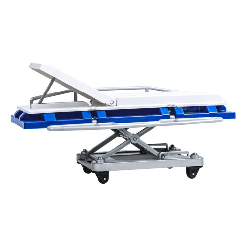 Blå och vit deluxe flyttstretch för brottningsactionfigurer