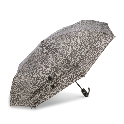 Samsonite Samsonite Windguard Auto Open/close Umbrella, One Size, Grey/Black Cheetah
