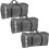 Samsonite Samsonite Tote-A-Ton 32,5-Inch Duffle, Charcoal, 3-Pack 1