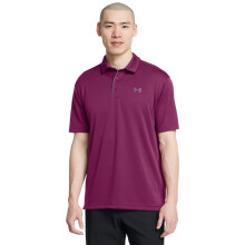 Polo de Golf Tech pour Hommes Under Armour, (505) Purple Gemini / Pitch Gray, X-Large