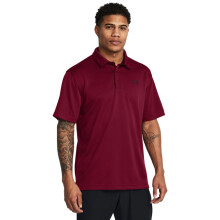 Under Armour Men's Tech Golf Polo, (625) Cardinal / / Black, XX-Large