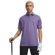 Under Armour Men's Tech Golf Polo, (521) Purple Luxe / / Pitch Gray, X-Small