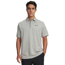Under Armour Men's Tech Golf Polo, (069) Titanium / / Pitch Gray, Large Tall