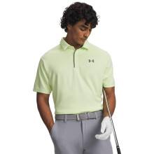 Under Armour Men's Tech Golf Polo, (392) Fade Green / / Pitch Gray, Small Tall