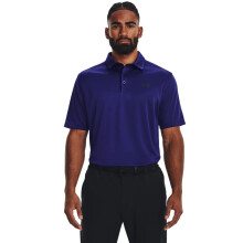 Under Armour Herrars Tech Golf Polo, (468) Sonar Blue / / Black, Small Tall