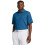 Under Armour Under Armour Herr Tech Golf Polo, (406) Photon Blue / Pitch Gray, Large 1