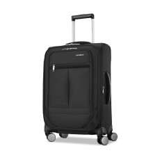 Samsonite Carry-On Soft-Sided Expandable 21-Inch Element Suitcase: Airline Approved for Most Major Airlines, Durable, 360 Spinner Wheels, Adjustable H