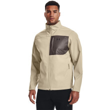 Under Armour Herr ColdGear Infrared Shield 2.0 Soft Shell, (289) Khaki/Fresh Clay/Jet Gray, Small