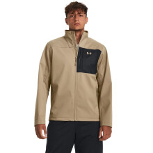 Under Armour Herr ColdGear Infrared Shield 2.0 Soft Shell, (299) City Khaki/Black/City Khaki, Liten