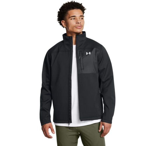 Under Armour Under Armour Heren ColdGear Infrared Shield 2.0 Soft Shell, (003) Zwart / Wit, 5X-Groot