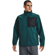 Under Armour Herren ColdGear Infrared Shield 2.0 Softshell, (716) Tourmaline Teal/Schwarz/Tourmaline Teal, XX-Large