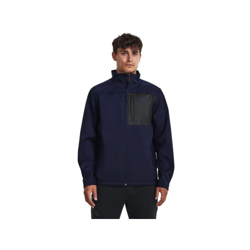 Under Armour Under Armour Herr ColdGear Infrared Shield 2.0 Soft Shell, (411) Midnight Navy/Black, Medium