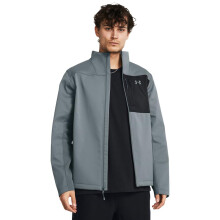 Under Armour Veste Soft Shell ColdGear Infrared Shield 2.0 Homme, (002) Gravé/Noir/Gravé, Moyen