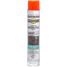 Rust-Oleum 350994 Vernice Spray Fluorescente Rosso-Arancio 26 oz Mega Size