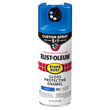 Rust-Oleum 376896 Stops Rust 5-in-1 Sprühfarbe, 12 oz, Glanz Segelblau