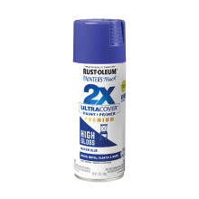 Rust-Oleum 355057 Painter's Touch 2X Vernice Spray, 12 oz, Blu Macaw Lucido