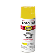 Rust-Oleum 365144 Stops Rust Sprayfärg, 12 Oz, Satin Citrus Yellow
