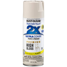 Rust-Oleum 348856 Pintura en Spray Painter's Touch 2X Ultra Cover, 12 oz, Blanco Brillante
