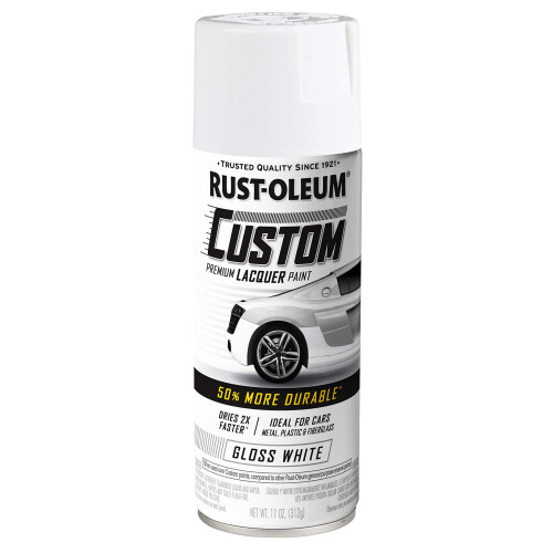 Rust-Oleum Rust-Oleum 352722 Autolack Sprayfarbe, 11 oz, Glänzend Weiß