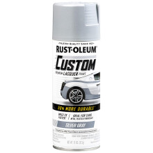 Pintura en aerosol lacada personalizada Rust-Oleum 340569, 11 oz, Gris mate