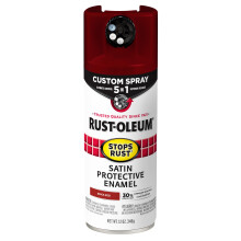 Rust-Oleum 385008 Stops Rust Spray 5-in-1, 12 oz, Rosso Mattone Satinato
