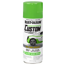 Rust-Oleum 323349 Automotive Custom Lacquer Spray Paint, 11 oz, Gloss Neon Green