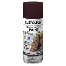 Rust-Oleum 302125 Roofing Accessory Coating Spray, 12 oz, Espresso Shake