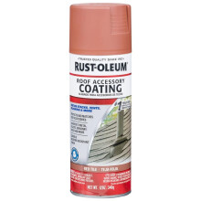 Rust-Oleum 313815 Spray de Recubrimiento para Accesorios de Techo, 12 oz, Teja Roja, (Pack de 1)
