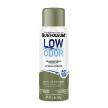 Rust-Oleum Vernice Spray Premium Bassa Odore, 11 oz, Matte Verde