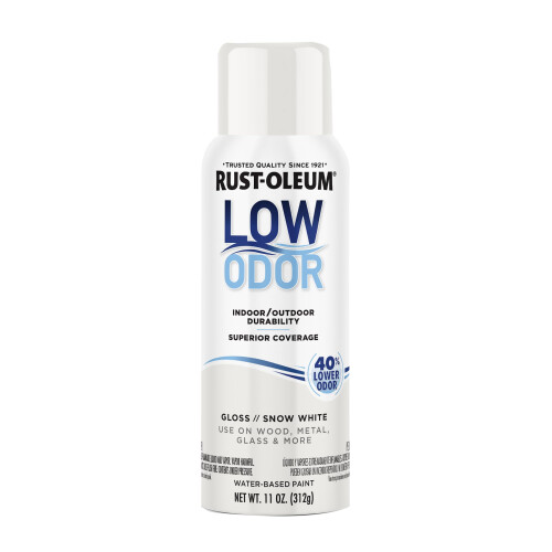 Rust-Oleum Rust-Oleum Lågdoft Premium Sprayfärg, 11 oz, Glansig Snövit