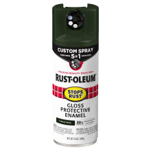 Rust-Oleum 393371 Stops Rust Spray 5-en-1, 12 oz, Brillo Ciprés