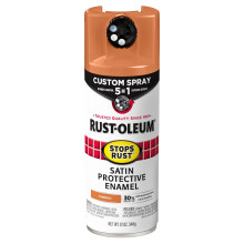 Rust-Oleum 393368 Stops Rust Spray 5-en-1, 12 oz, Satin Cúrcuma