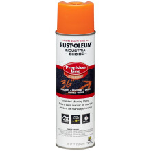Industrial Choice M1600/M1800 System Precision-Line Fluorescents Orange Inverted Marking Paint [Set of 12]