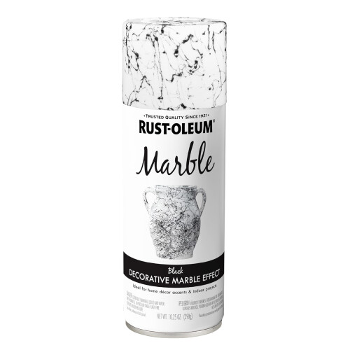 Rust-Oleum Rust-Oleum 372484 Vernice Spray Marmo, 10.25 oz, Nero